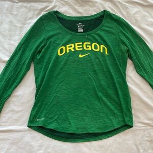 NIKE DriFit Oregon Ducks Long Sleeve